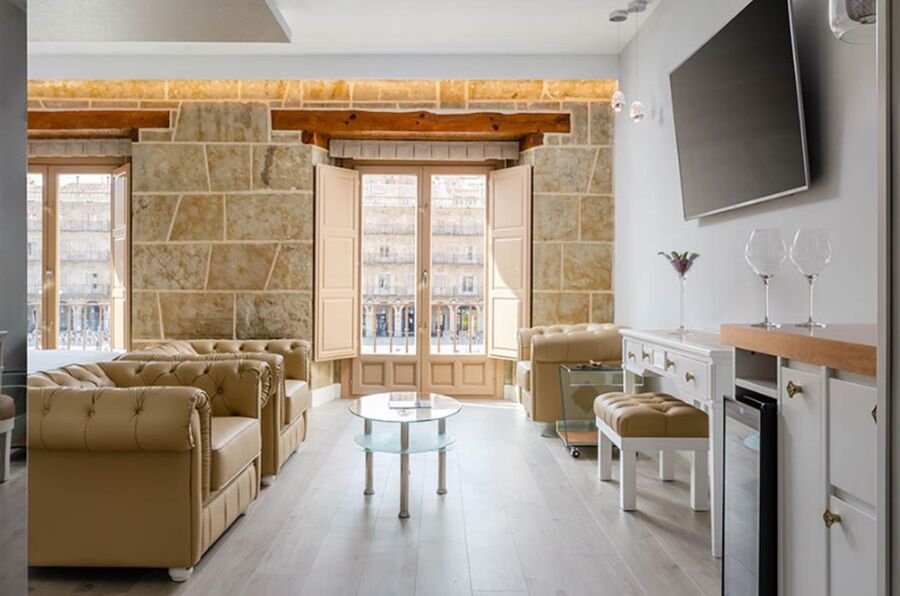 Salamanca Luxury Plaza Exterior foto