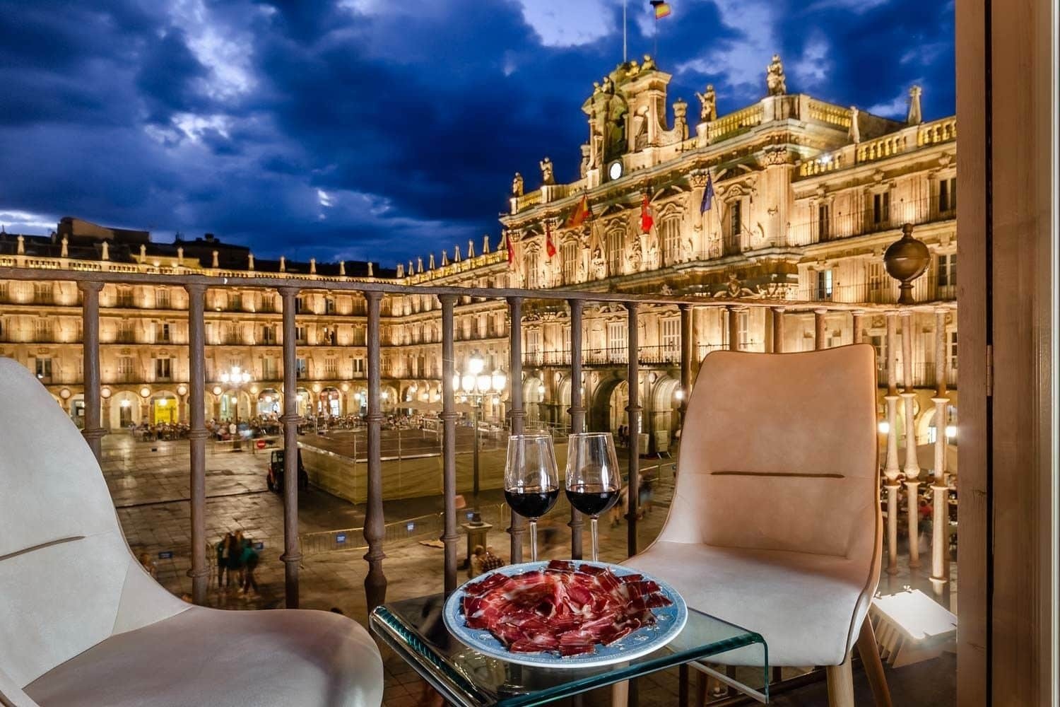Salamanca Luxury Plaza Exterior foto